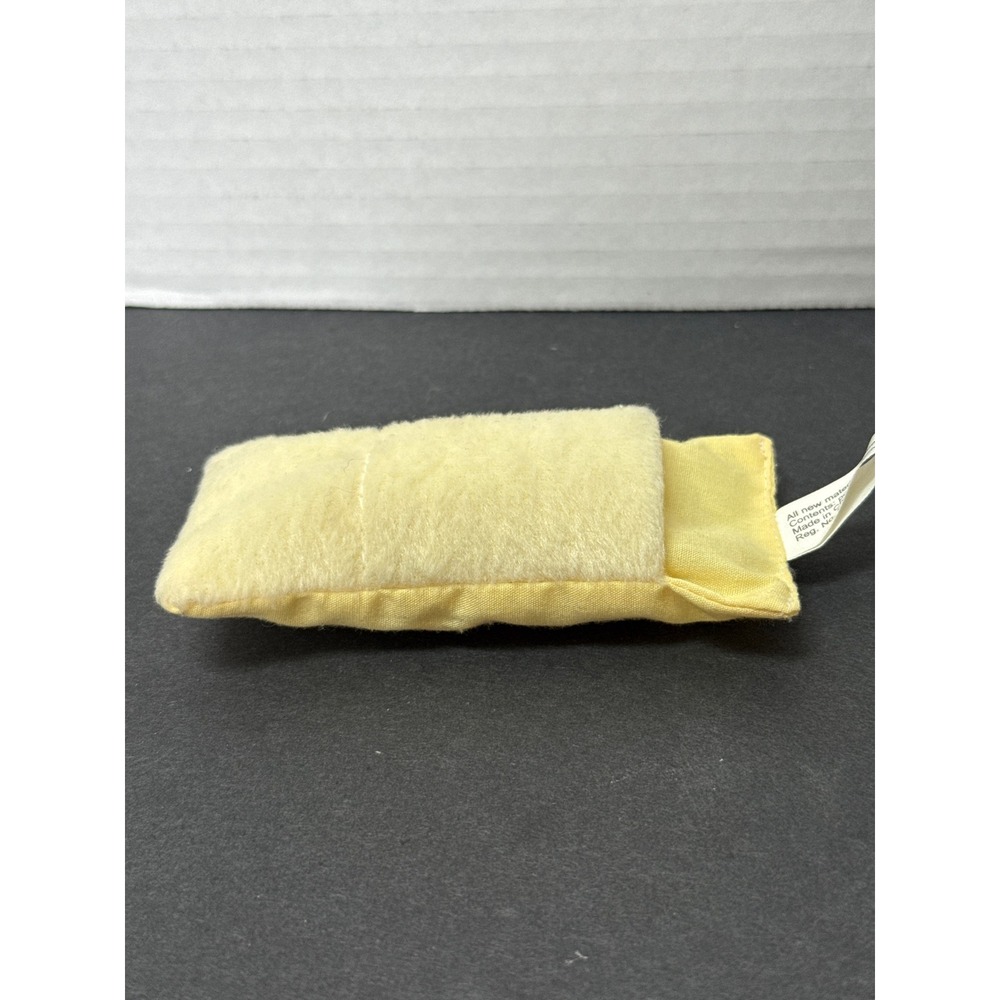 Small World Toys Yellow Plush Doll Bed Sleeping Bag Miniature Accessory PA-10956